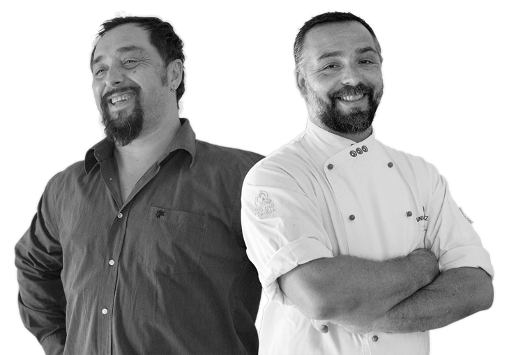 Tommaso e Federico Vatti ristorante pizzeria La Pergola
